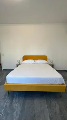 Letto o letti in una camera di La Casa Gialla