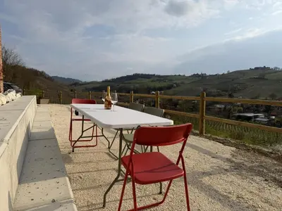 Paesaggio naturale nelle vicinanze della casa vacanze