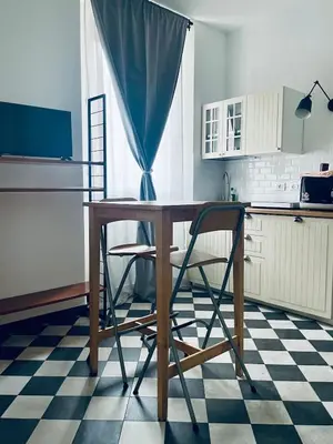 Cucina o angolo cottura di La foresteria dell'Abate - Reggio Emilia centro storico