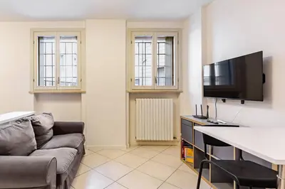 TV o dispositivi per l'intrattenimento presso San Sisto Apartment