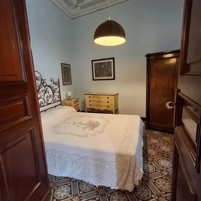 Letto o letti in una camera di A Ca' du Mûsenu - apartment in Monterosso center