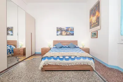 Letto o letti in una camera di 326 - Cinema's Fan House - Nel centro di Sestri Levante a 200M dal mare