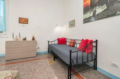 Letto o letti in una camera di 326 - Cinema's Fan House - Nel centro di Sestri Levante a 200M dal mare