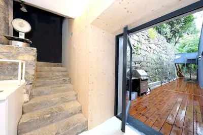 Balcone o terrazza di Luxury Minimalist Villa Pool Seaview Liguria