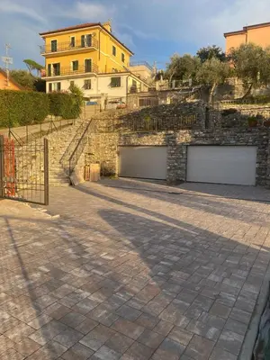 Planimetria di Villa-swimming pool Ca'Du'Ma' Portofino view est