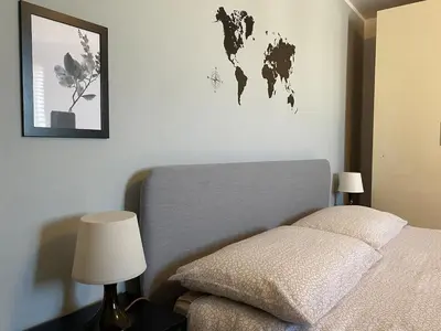 Letto o letti in una camera di La mansarda di Silvia