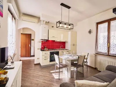 Cucina o angolo cottura di Lungastretta Apartment - Cremona Center