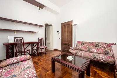 Area soggiorno di 330 - Lord Nelson Chiavari, Appartamento a due passi dal Mare 3