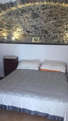 Letto o letti in una camera di Ca du Drian