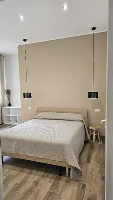 Letto o letti in una camera di Appartamento Emanuele