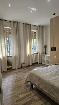 Letto o letti in una camera di Appartamento Emanuele
