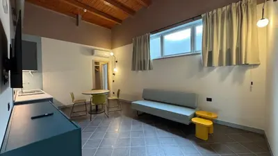 Area soggiorno di HC Hotel Manerbio Loft