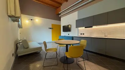 Cucina o angolo cottura di HC Hotel Manerbio Loft