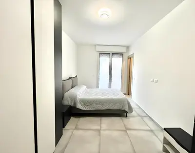 Letto o letti in una camera di Cà del Blu