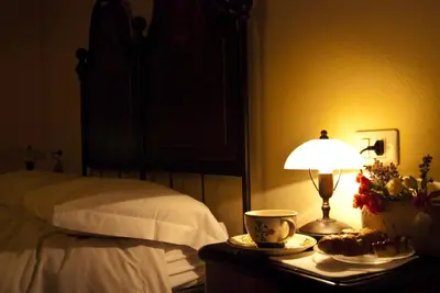 Letto o letti in una camera di Agriturismo Bosco Del Fracasso