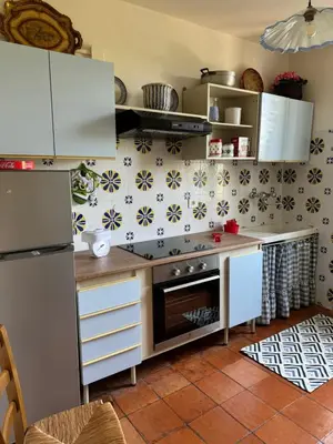 Cucina o angolo cottura di Casa del Falco