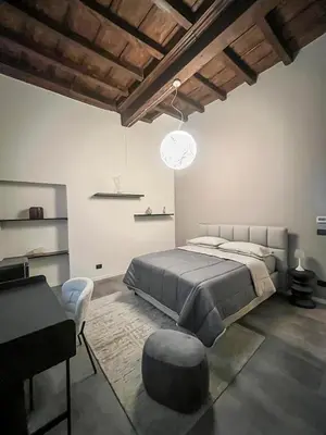 Letto o letti in una camera di CASA BISSA Luxury Suite, Centro Storico