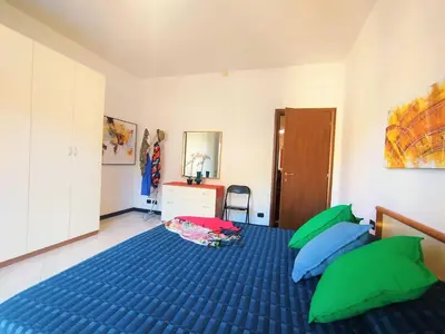 Letto o letti in una camera di Luca Home
