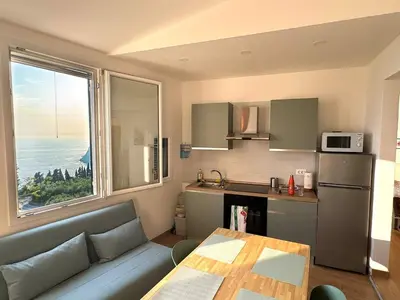 Cucina o angolo cottura di Finestre sul mare