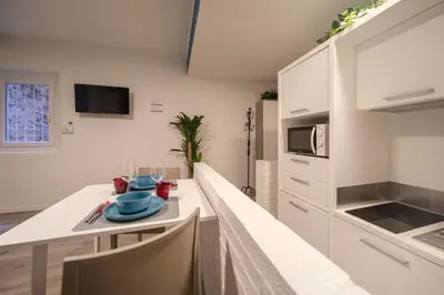 Cucina o angolo cottura di Casa Corallina Parma