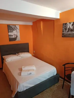 Letto o letti in una camera di Civico 72
