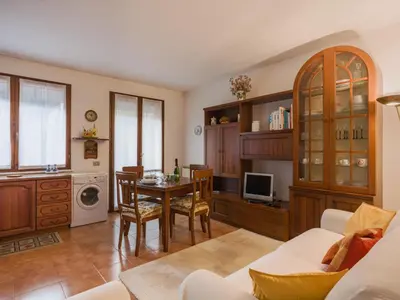 TV o dispositivi per l'intrattenimento presso Apartment Villaggio 5 Terre-11 by Interhome