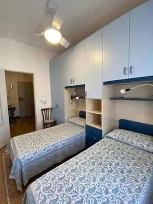 Letto o letti in una camera di Casa Milla