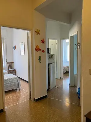 Letto o letti in una camera di Casa Milla