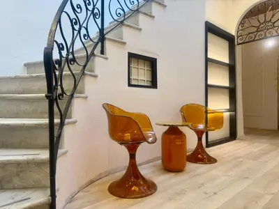Area soggiorno di Palazzo Garbusi
