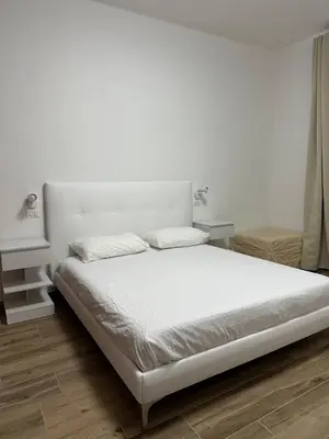 Letto o letti in una camera di Apartment near the historic center and the hospital