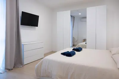 Letto o letti in una camera di Casa Ndoi 2