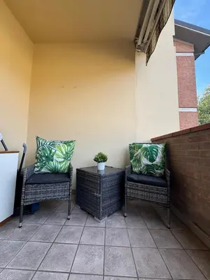 Area soggiorno di Reggio Emilia Apartments - Berretti Terrazzo