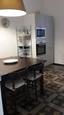 Cucina o angolo cottura di Casa Ligure appartmento in villa