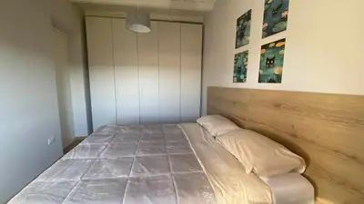 Letto o letti in una camera di Appartamento indipendente apt 4