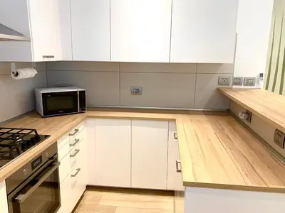Cucina o angolo cottura di Modern 90sqm Apt - Ideal Base for Parma & Modena