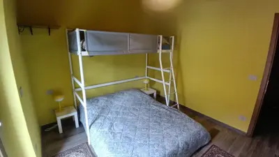 Letto o letti in una camera di Ospitalità Adocentyn