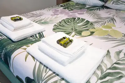 Letto o letti in una camera di La casa di Aurora