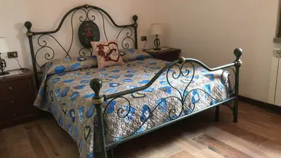 Letto o letti in una camera di B&B Monteguzzo