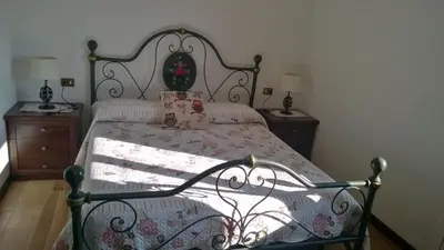 Letto o letti in una camera di B&B Monteguzzo