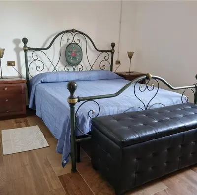 Letto o letti in una camera di B&B Monteguzzo