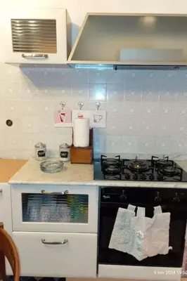 Cucina o angolo cottura di Apartment Wohnung mit zauberhaftem Blick auf das Schloss by Interhome