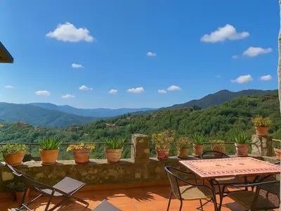 Paesaggio naturale nelle vicinanze della casa vacanze