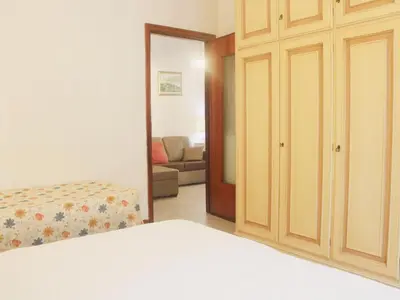 Letto o letti in una camera di Apartment Sehr zentral mit Parkmöglichkeit by Interhome