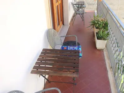 Balcone o terrazza di Apartment Sehr zentral mit Parkmöglichkeit by Interhome