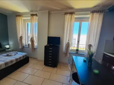 Letto o letti in una camera di Appartamento Valentina