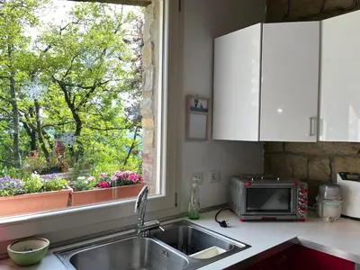 Cucina o angolo cottura di Casa Gra - Stunning Stonehouse With Garden