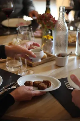Cibo presso l'agriturismo o nelle vicinanze