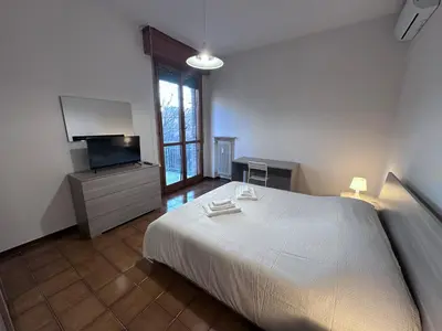 Letto o letti in una camera di Hospital - WI-FI 3 Bedrs
