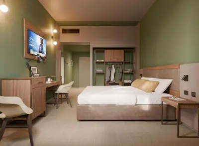 Letto o letti in una camera di LVG Hotel Collection - Belfiore