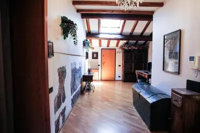 Area soggiorno di Guest House Dell'Affresco